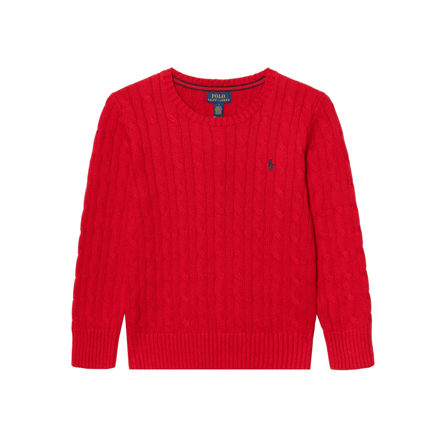 Детский свитер с длинным рукавом Knitwear FW22 Standard Red Polo Ralph Lauren, Red