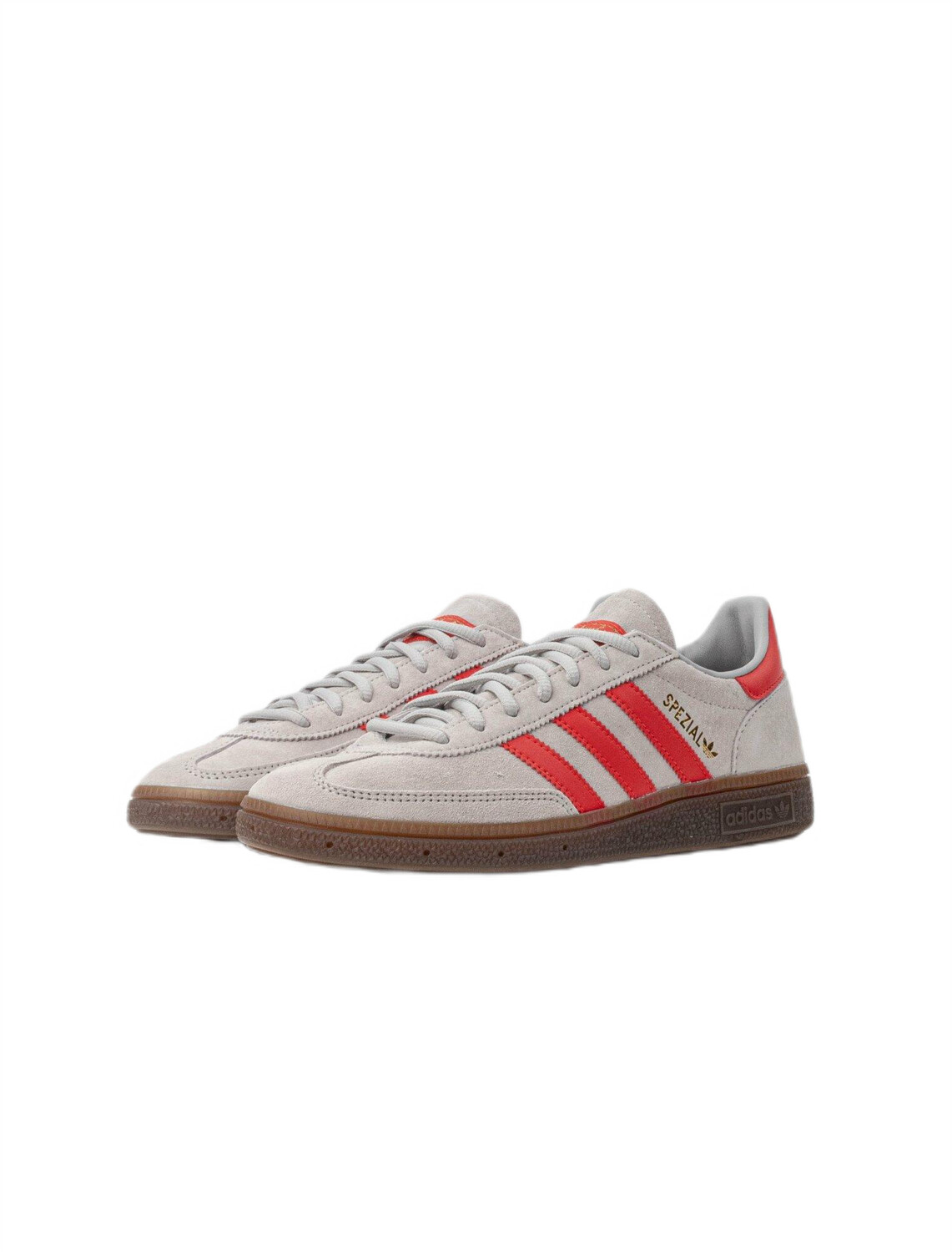 Кроссовки adidas Handball Spezial 'Grey Hi-Res Red', серый — фото 2