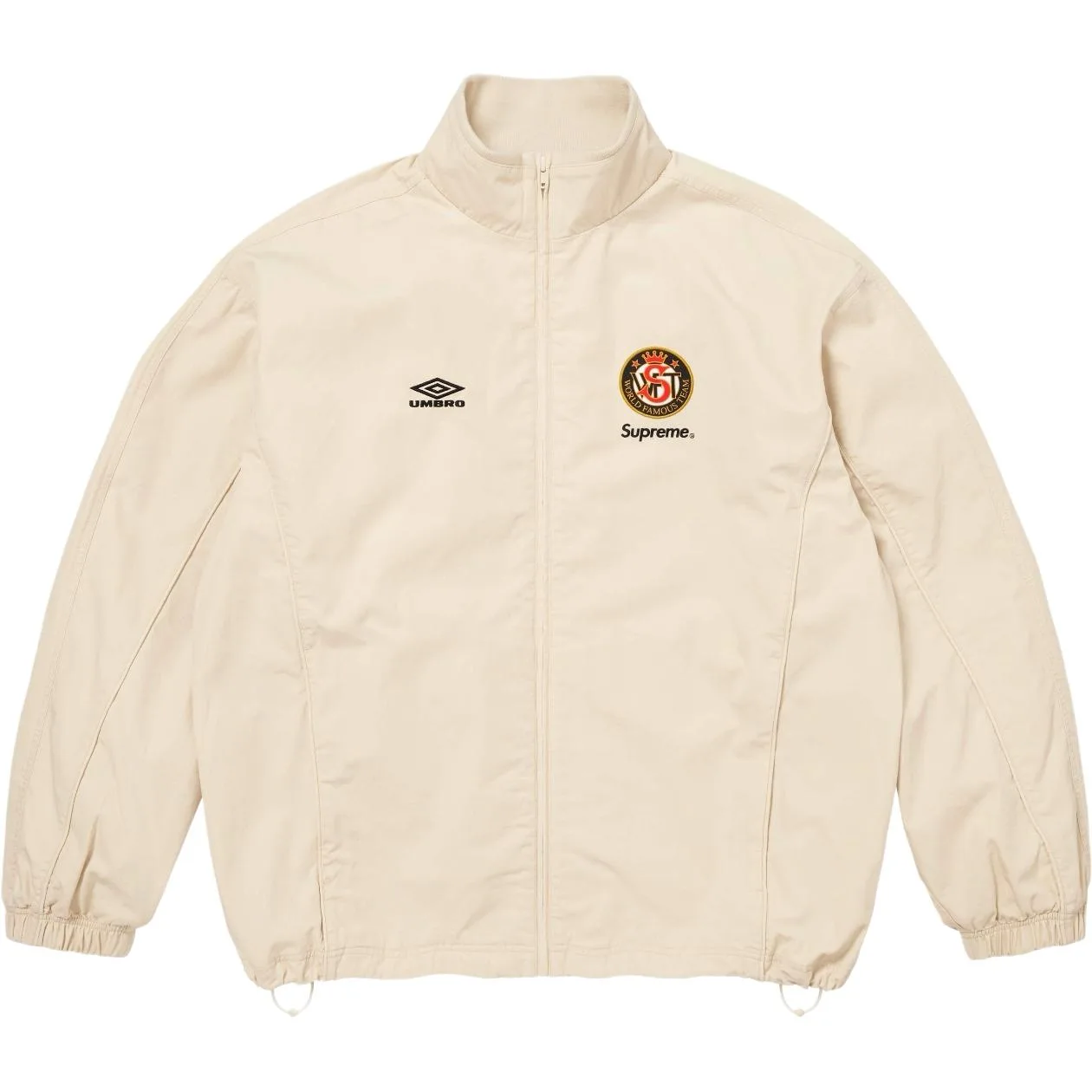 Куртка из хлопкового рипстопа Umbro SS26 WEEK1 Supreme, Stone Color/Stone