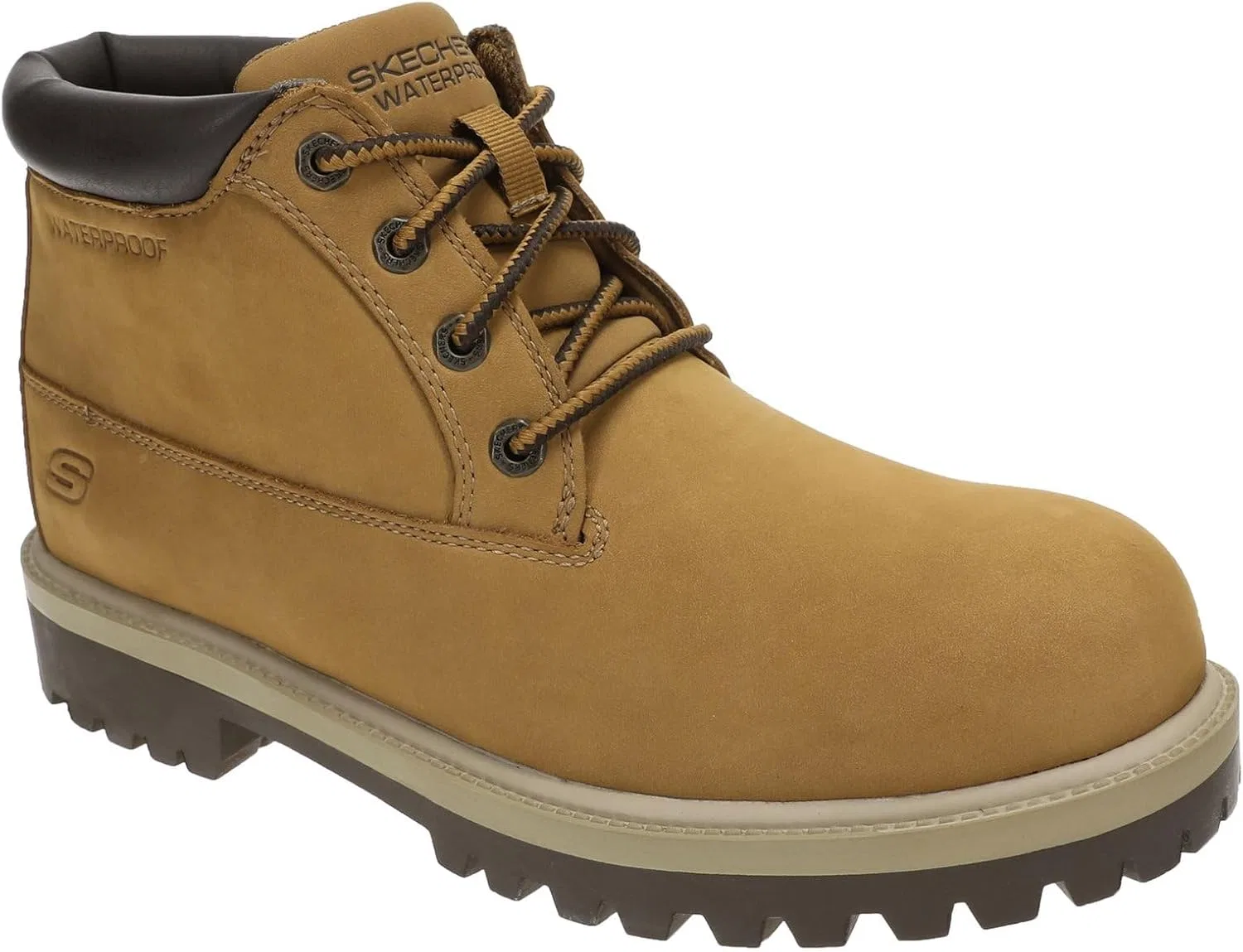 Мужские ботинки Skechers Sergeants ThaxterChukka, Wheat