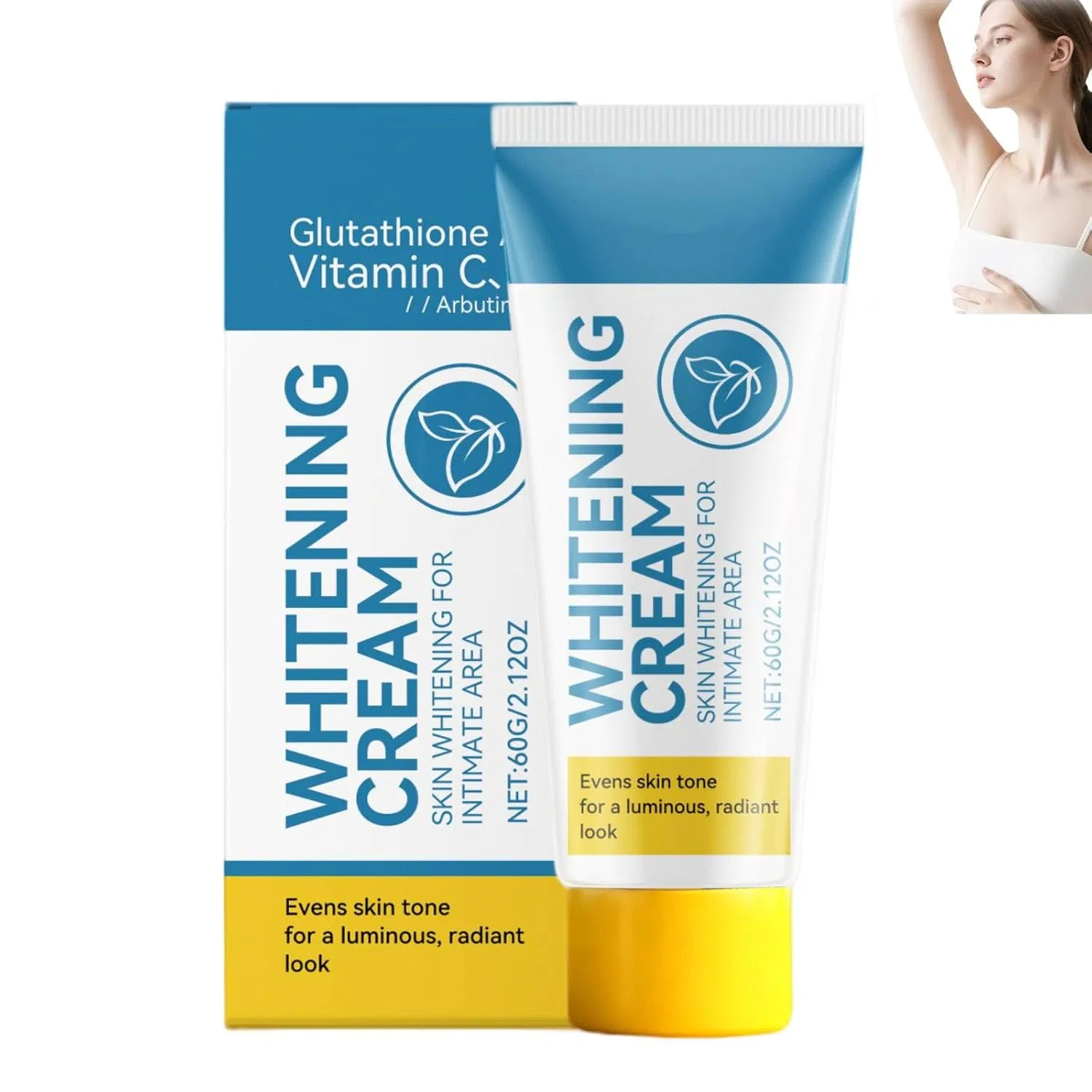 Осветляющий крем для тела, 60г Generic