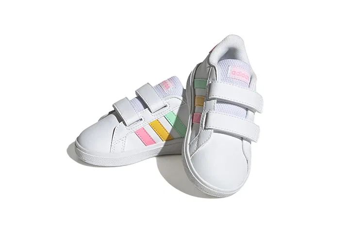 Детские кроссовки для малышей с длинным рукавом Adidas Neo, White Multi-Color — фото 4
