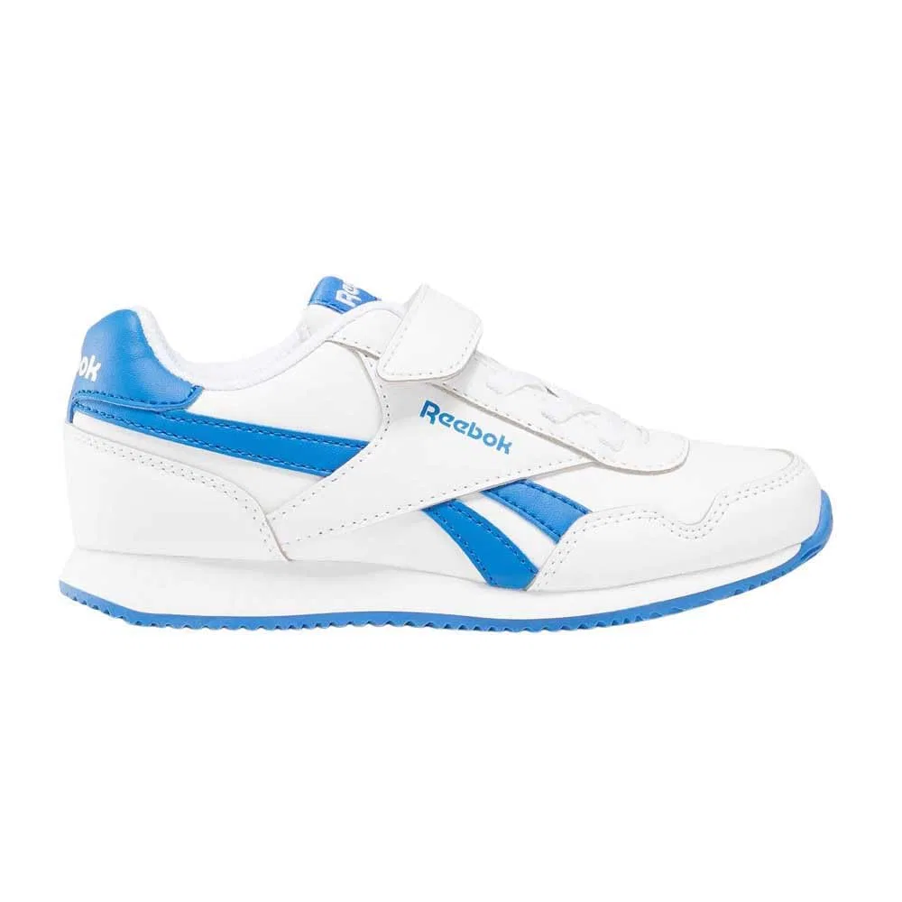 Детские кроссовки для мальчиков с логотипом Reebok Royal CL Jog 3.0 1v Reebok, Ftwwht Kinblu Kinblu