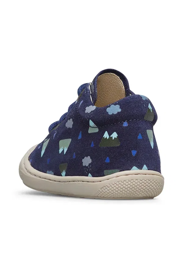 Ботинки с принтом Baby shoes Naturino, Marineblau, синий — фото 4