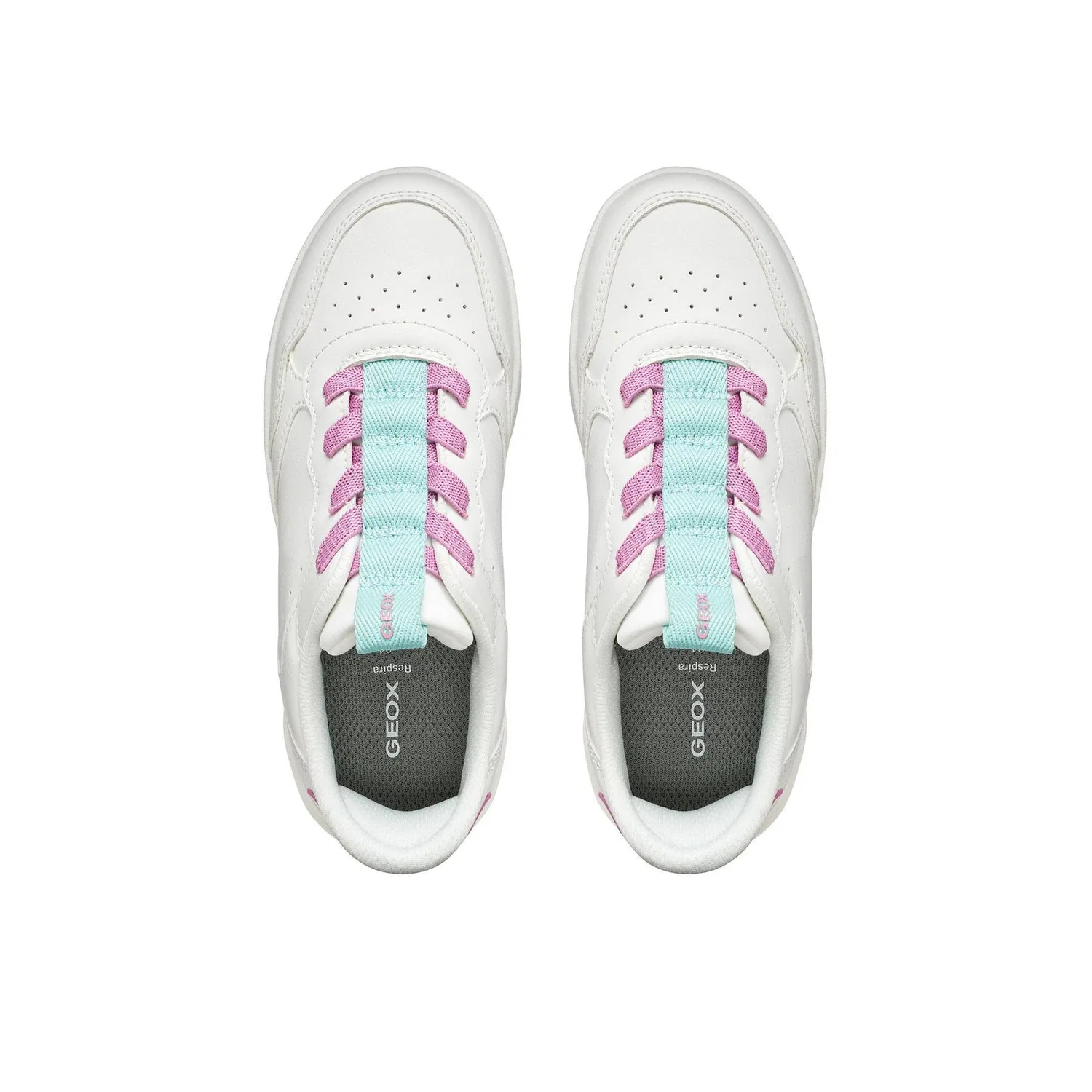 Детские кроссовки с быстрой шнуровкой Washiba Fast In Converse, White — фото 4