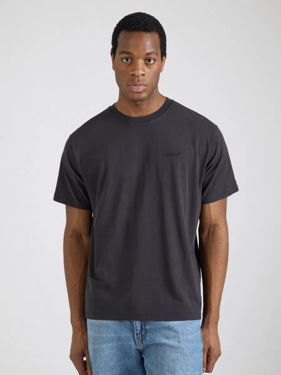 Футболка LEVI'S 'Red Tab Vintage Tee' черного цвета — фото 2
