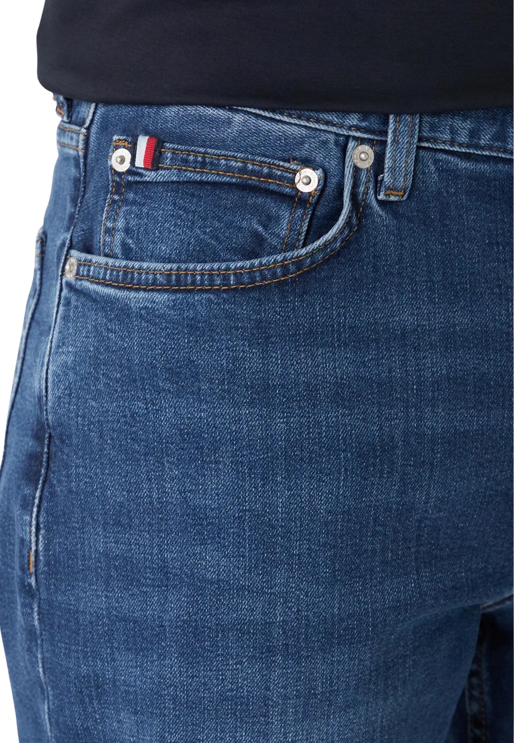 Мужские джинсы с принтом Tommy Hilfiger, Blue — фото 4