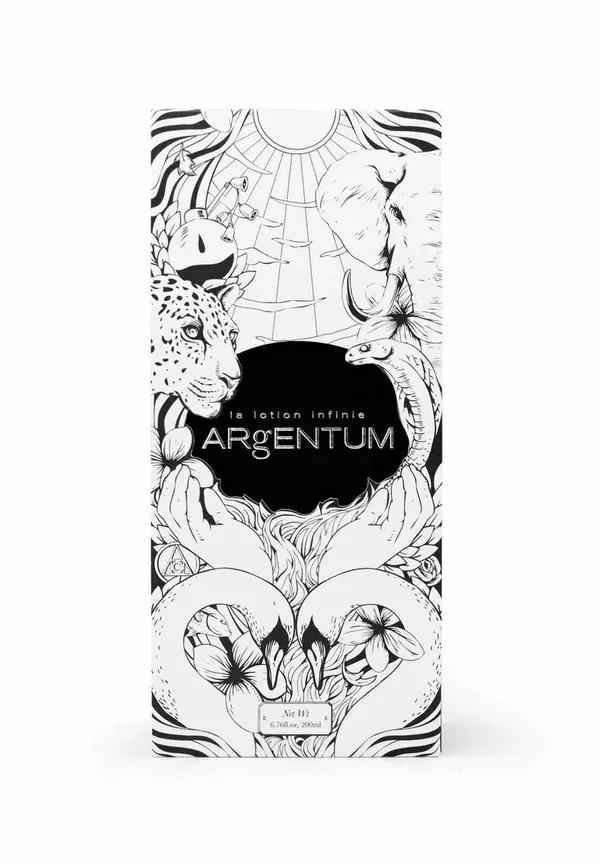 Лосьон для тела 200 мл Argentum, черный — фото 4