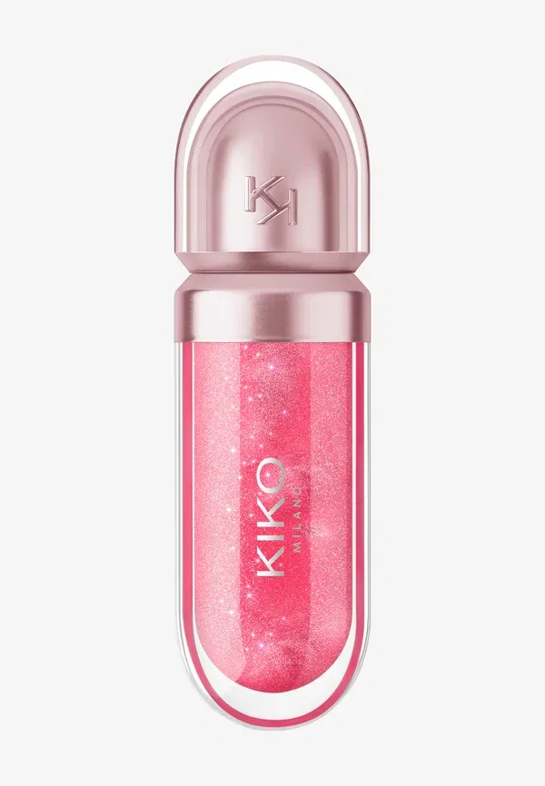 3D увлажняющее масло для губ - масло для губ 6.5 мл Kiko Milano, цвет 04 cherry cherry — фото 2