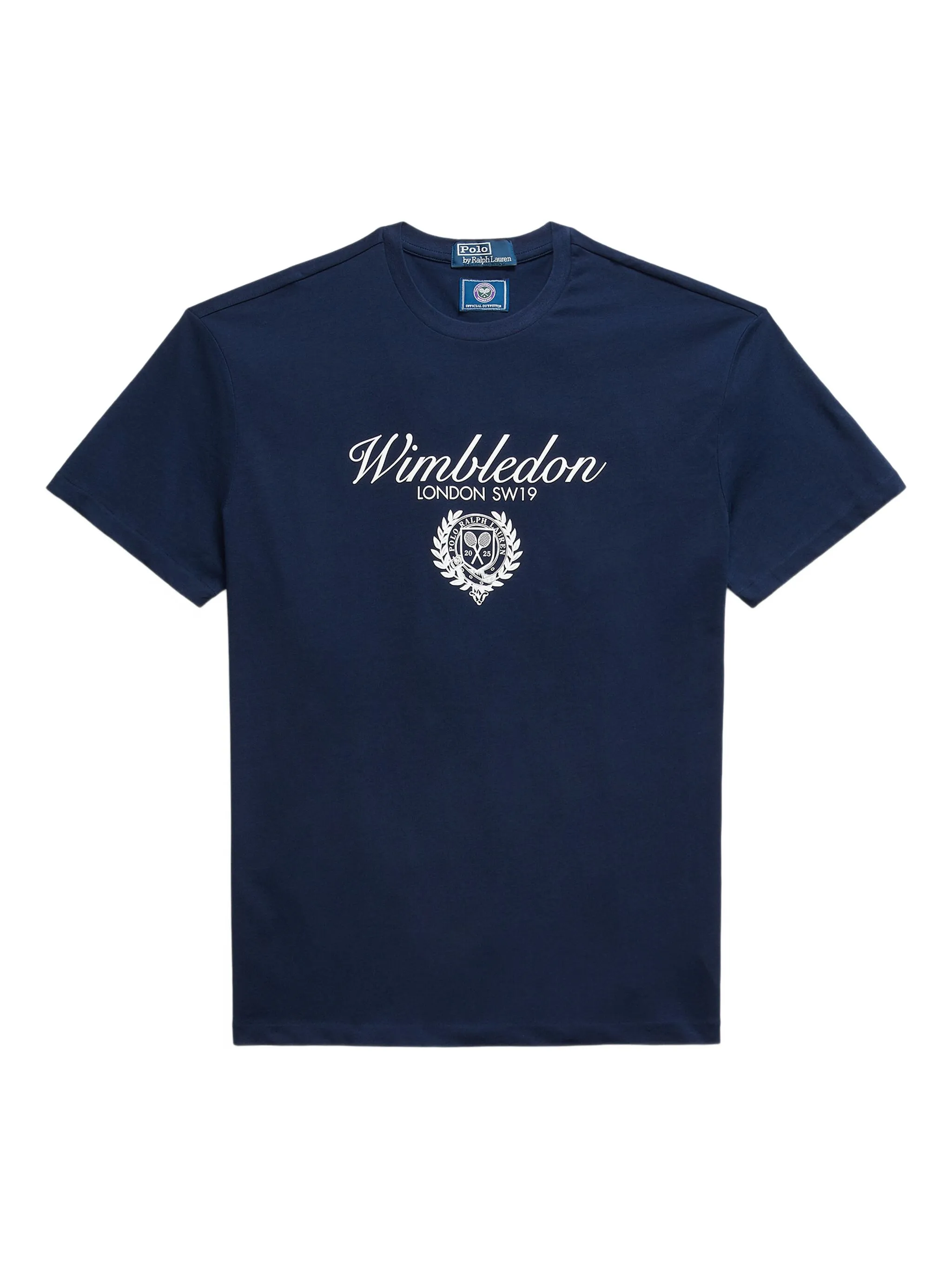 

Футболка с логотипом из коллаборации с Wimbledon Polo Ralph Lauren, синий