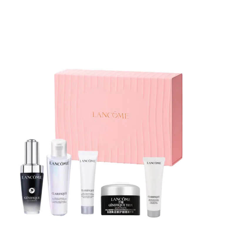 Набор сывороток для лица с черной бутылочкой, Limited Black Bottle Serums Box Skincare Set, LANCOME, Aurora