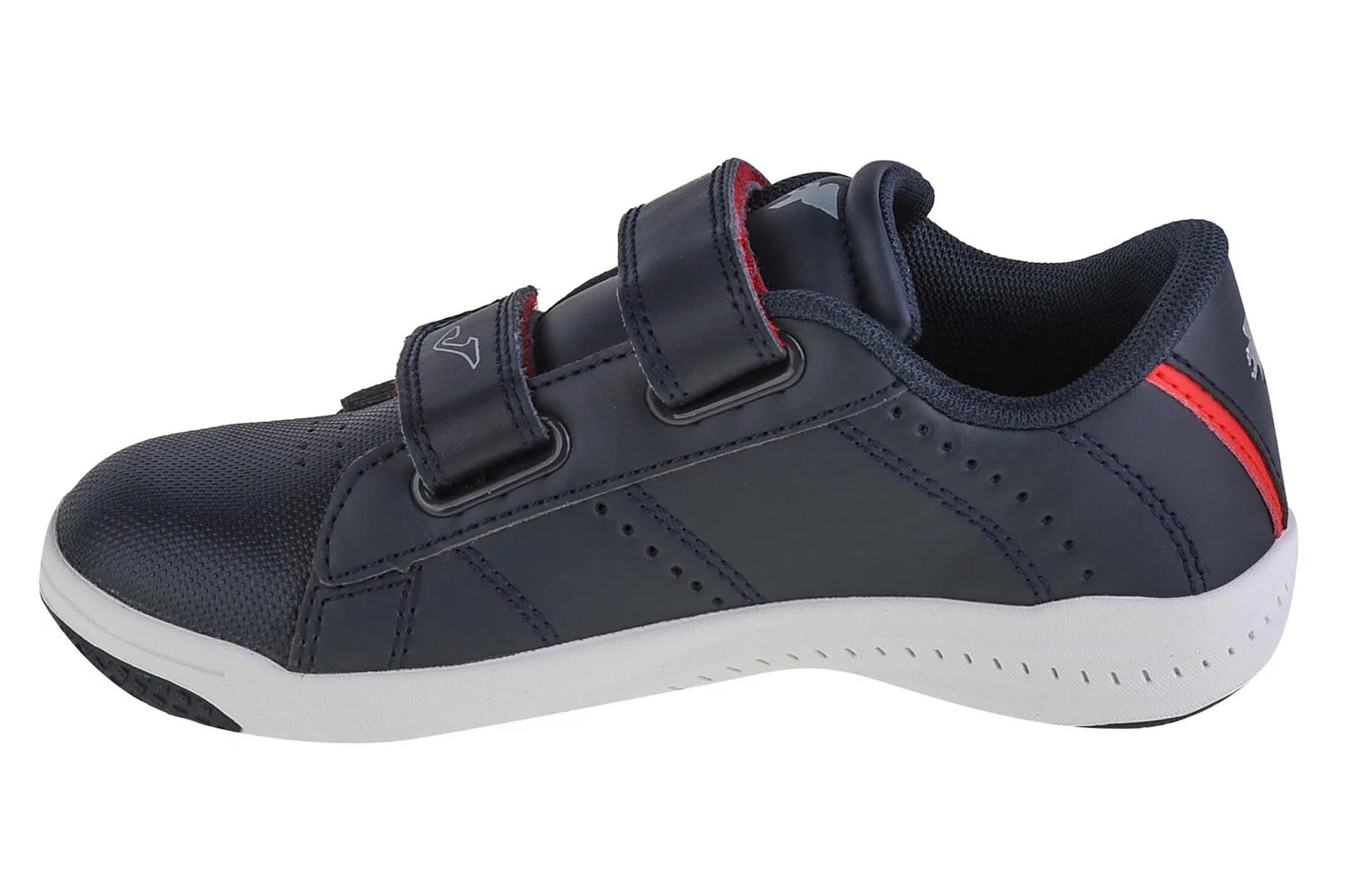 Детские кроссовки для мальчиков с технологией Flexo Joma W.Play Jr 21, Navyblau Rot — фото 2