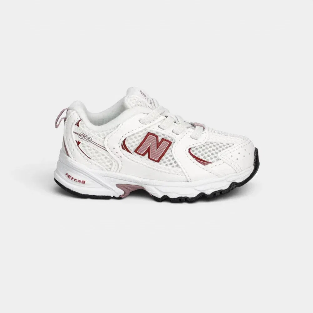 Детские кроссовки New Balance 530 White/Pink, Роза