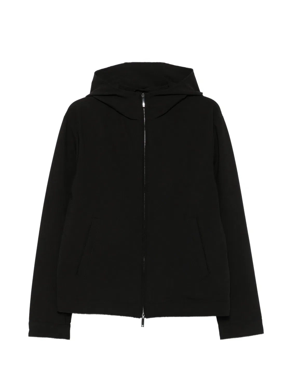 Куртка с капюшоном серебристая Emporio Armani, серебристый