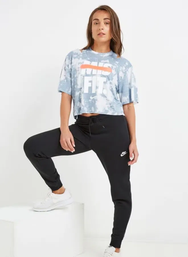 Футболка с принтом Icon Clash Nike, синяя — фото 4