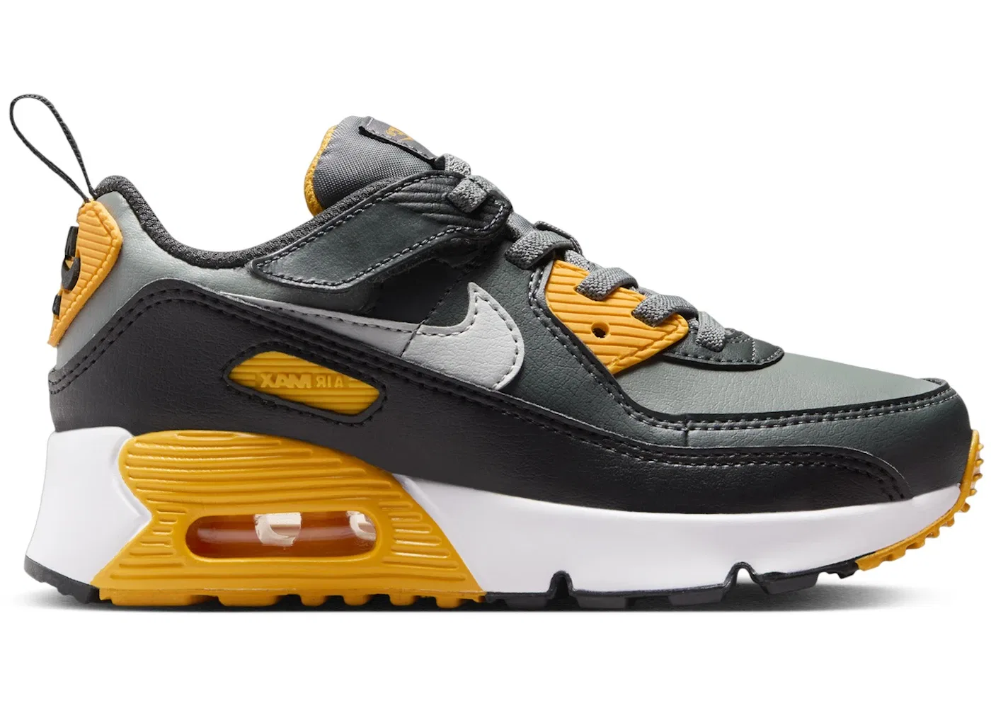 Детские кроссовки Lifestyle Nike Air Max 90 EasyOn, Smoke Grey/Anthracite/White/Light Smoke Grey