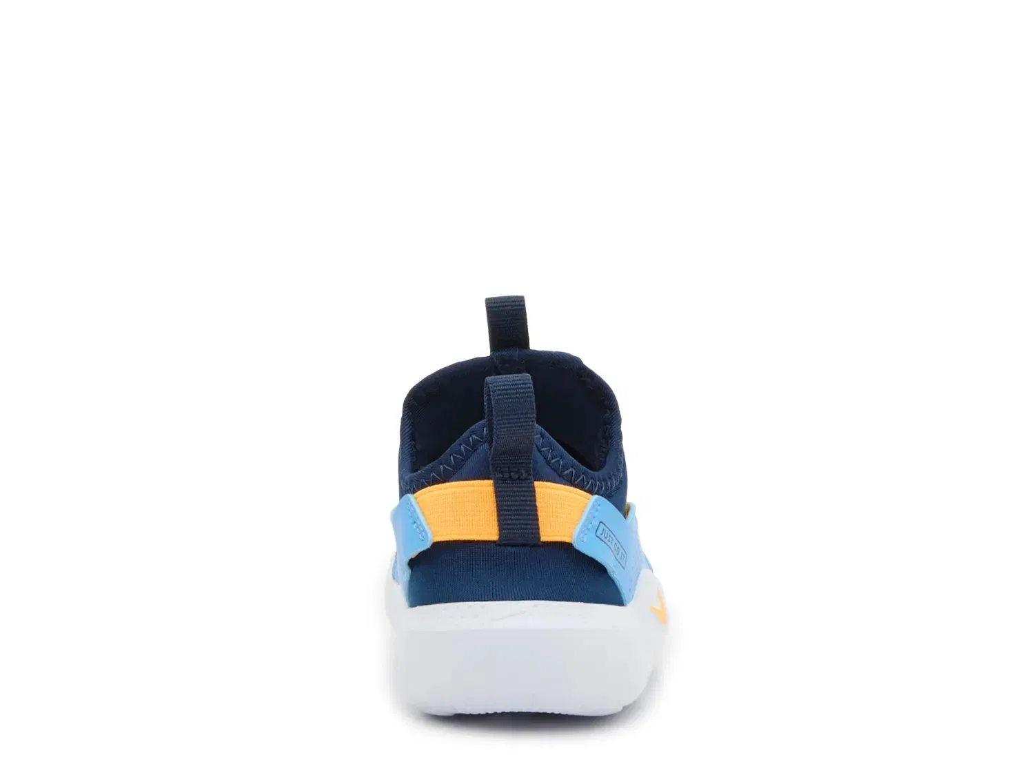 Кроссовки детские Flex Runner 4 Slip-On, Nike, Navy/Orange — фото 4
