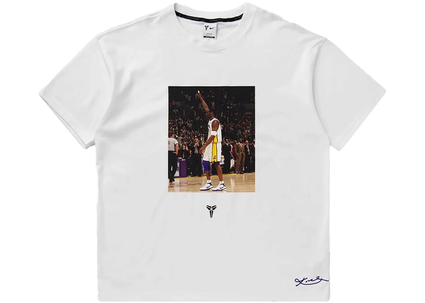 Мужская футболка с принтом Nike Kobe Bryant 81 Points M90 SP26 Tee, White