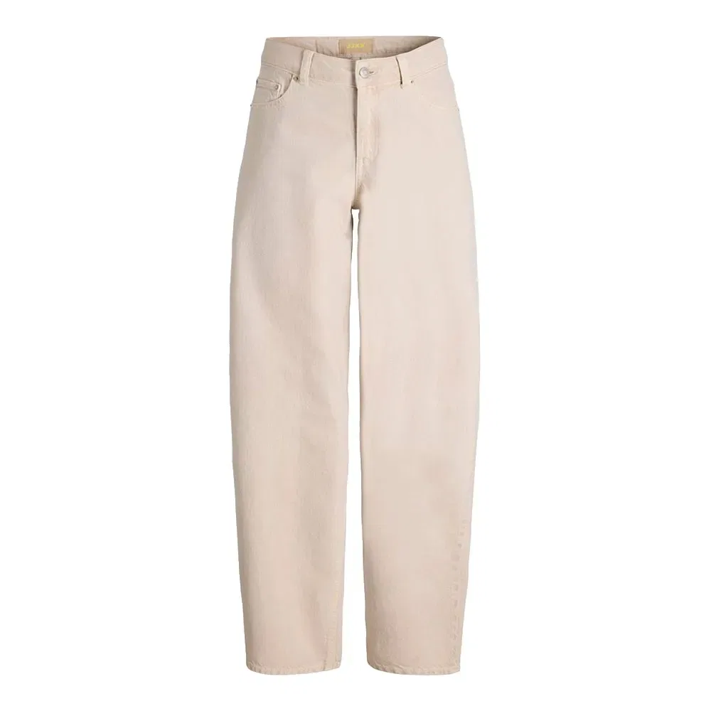 Детские джинсы свободного кроя Jack & jones Fuji Barrel Fit JJXX, White — фото 3