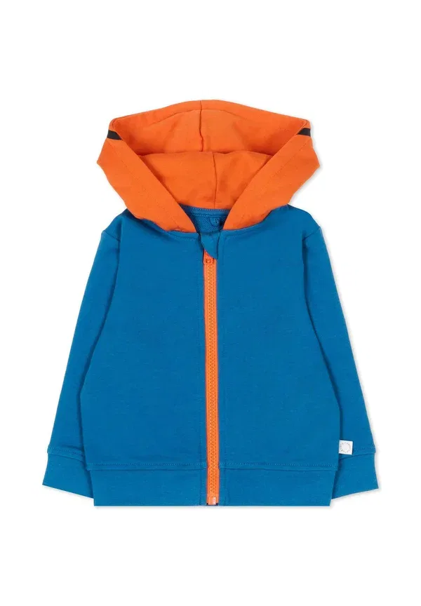 Худи на молнии Cotton Stella Mccartney Kids, синий