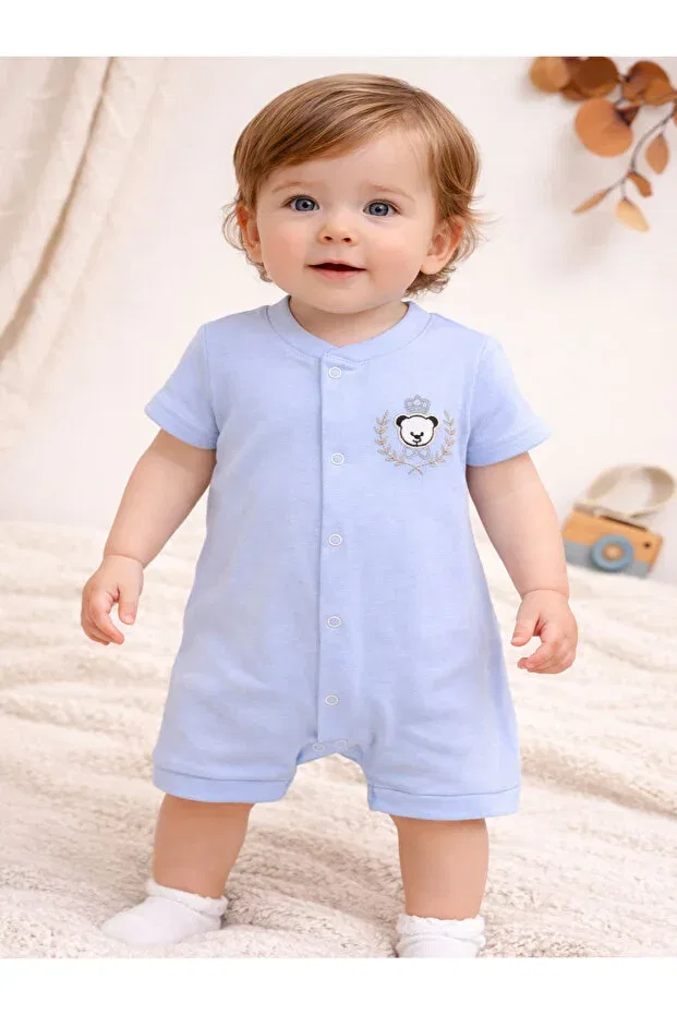 Детский комбинезон для мальчиков хлопковый Nehad Bebe, Blue