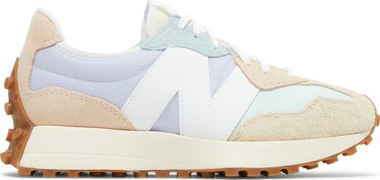 

Кроссовки New Balance Wmns 327 'White Morning Fog Gum', загар, Белый, Кроссовки New Balance Wmns 327 'White Morning Fog Gum', загар