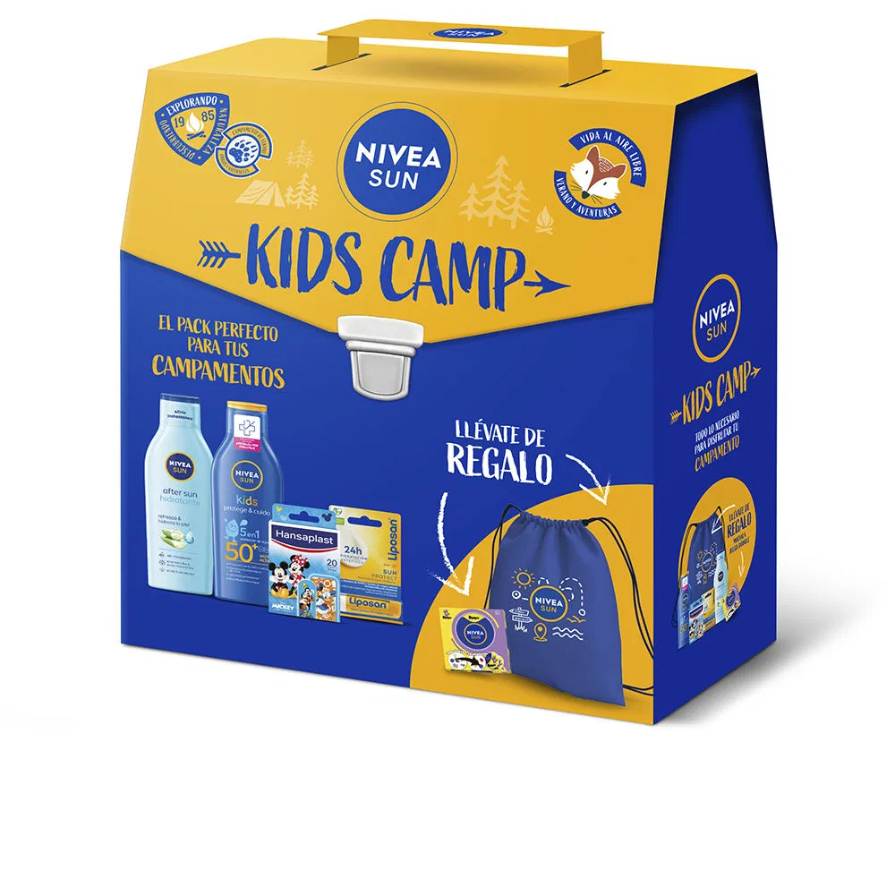Набор солнцезащитных средств для детей Sun Kids Camp Estuche Nivea