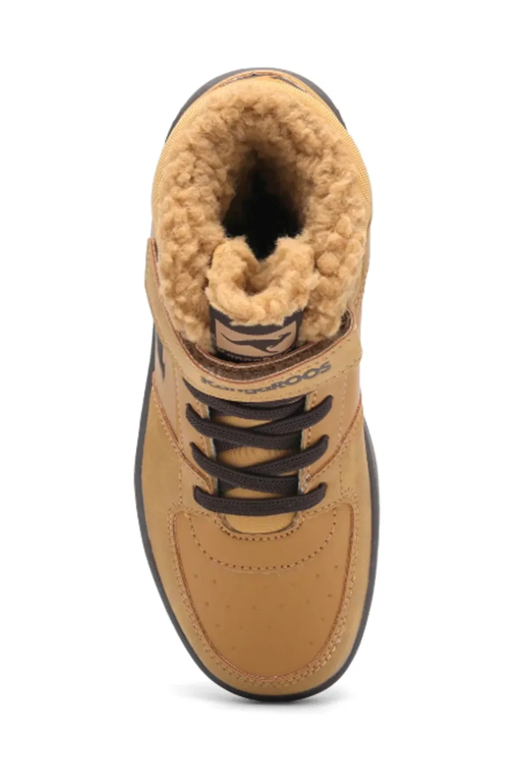Кроссовки Kinder k-cp bound mid ev high-top sneaker curry mustard unisex - скейтбордистская обувь Kangaroos, Curry Mustard Java — фото 3