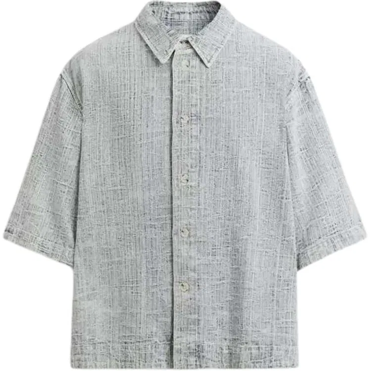 Мужская рубашка с длинным рукавом ZARA, Light Blue