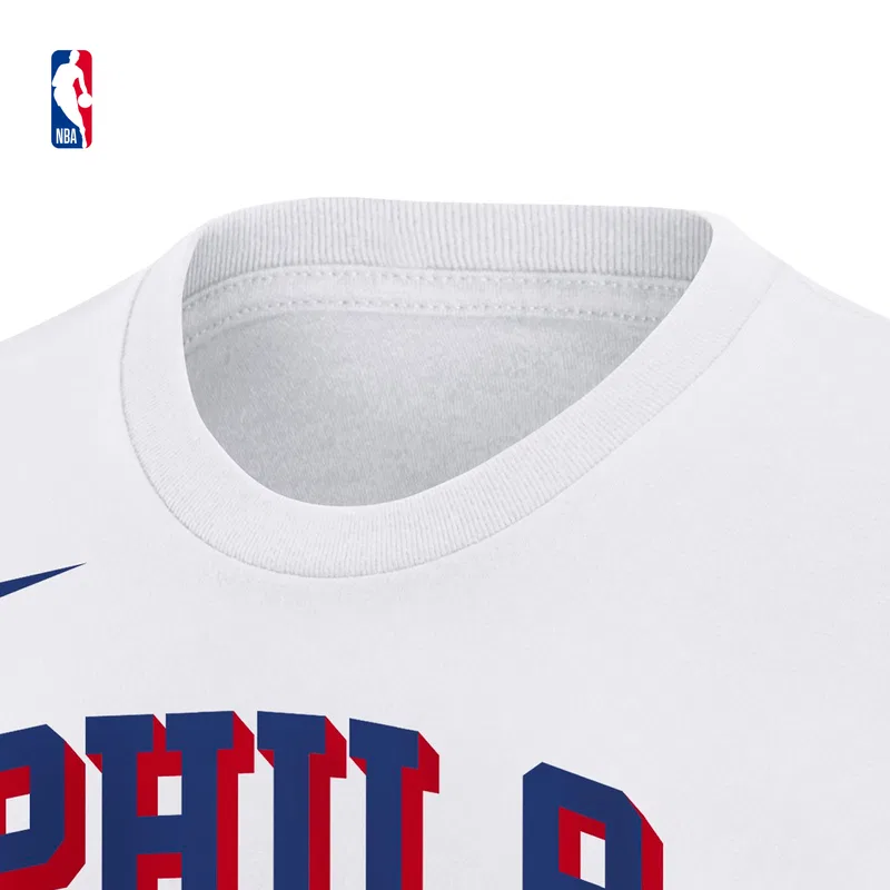 Детская футболка с круглым вырезом Philadelphia 76ers (LeBron James) Nike, Philadelphia 76ers (LeBron James) — фото 4