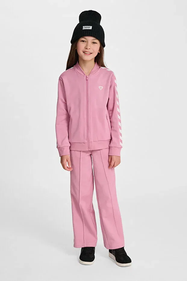 Детские свитшот для девочек с длинным рукавом Hummel, Pink — фото 3