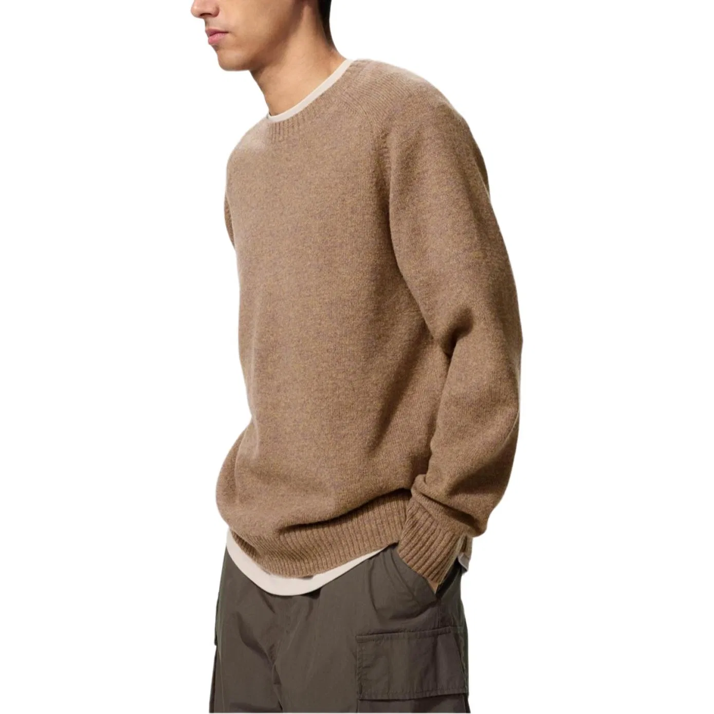 Женский свитер с круглым вырезом Umber UNIQLO