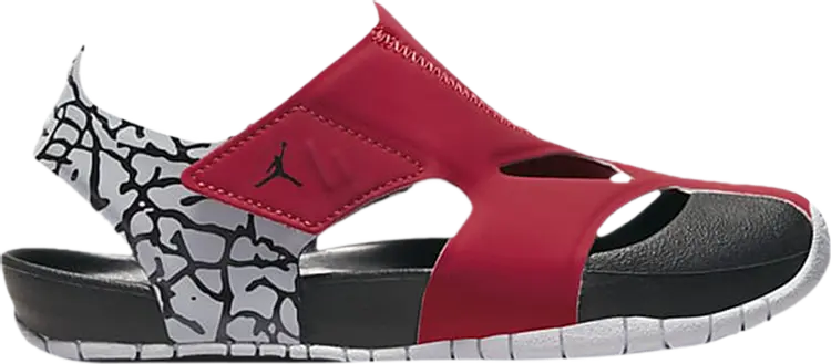 

Сандалии Jordan Flare PS Gym Red White, красный