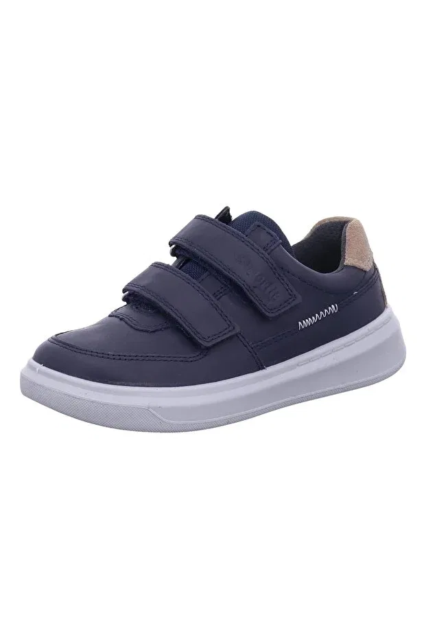 Детские туфли для мальчиков на липучке Cosmo Superfit, Blue Beig
