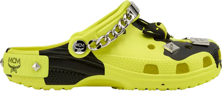 

Кроссовки MCM x Classic Clog 2 Yellow Camo, желтый