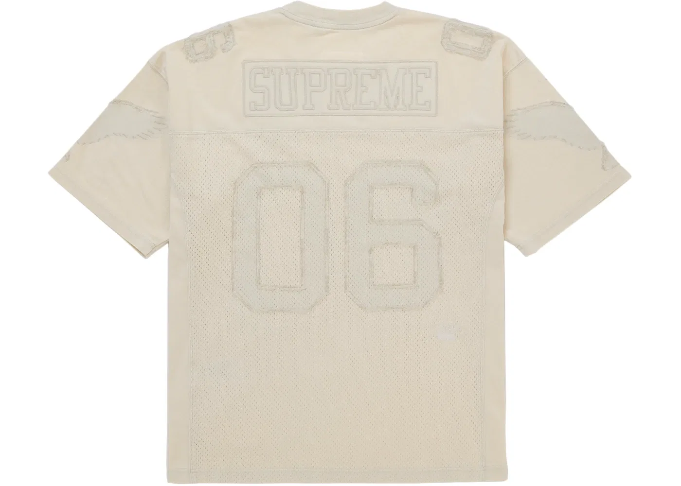 Мужская футбольная джерси хлопковая Jersey Supreme, White — фото 2