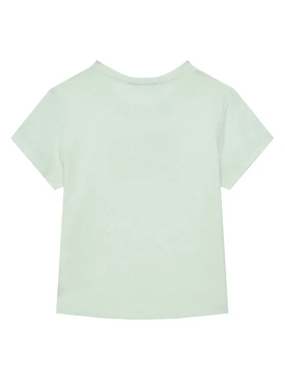 Футболка regular fit United Colors Of Benetton, зеленый — фото 2
