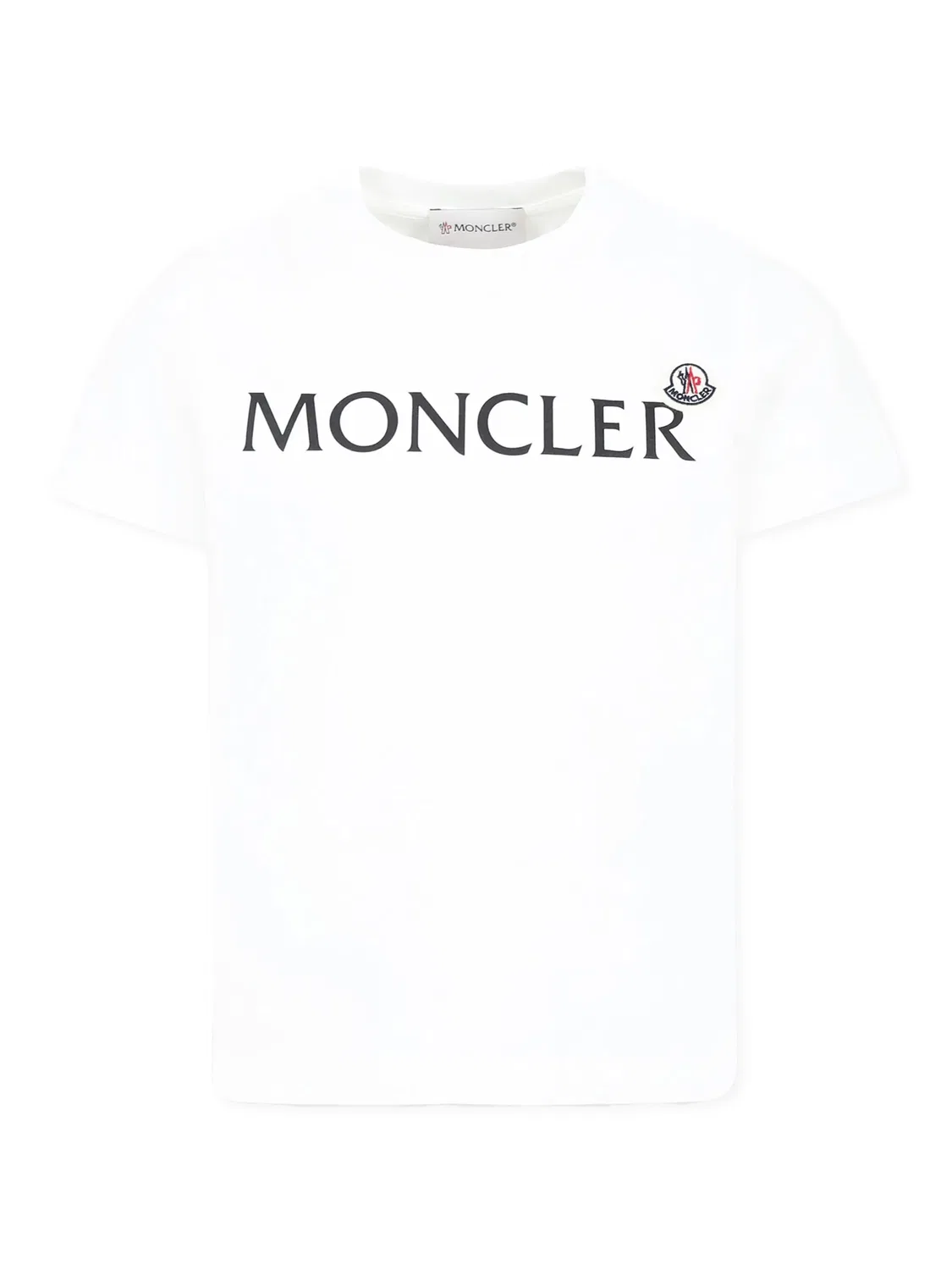 Футболка с логотипом Moncler, белый