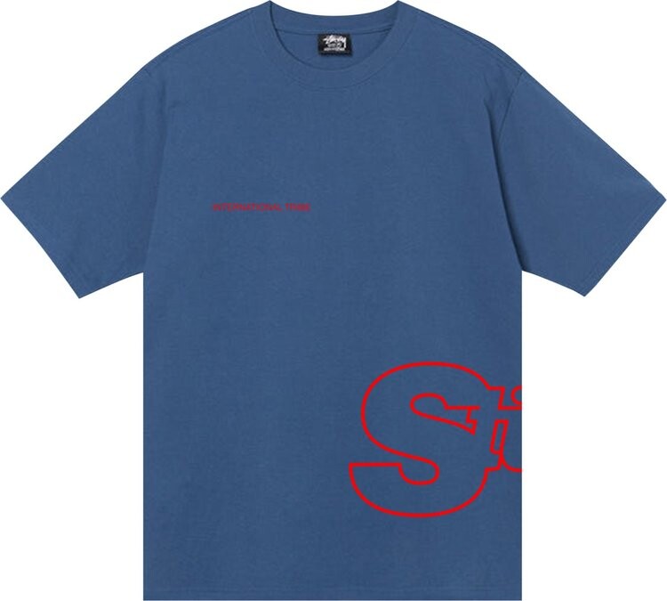 

Футболка Stussy International Tribe Tee 'Midnight', синий