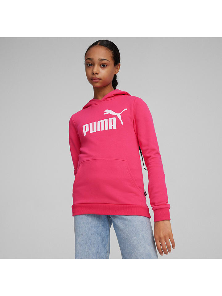 

Пуловер с капюшоном Puma, розовый