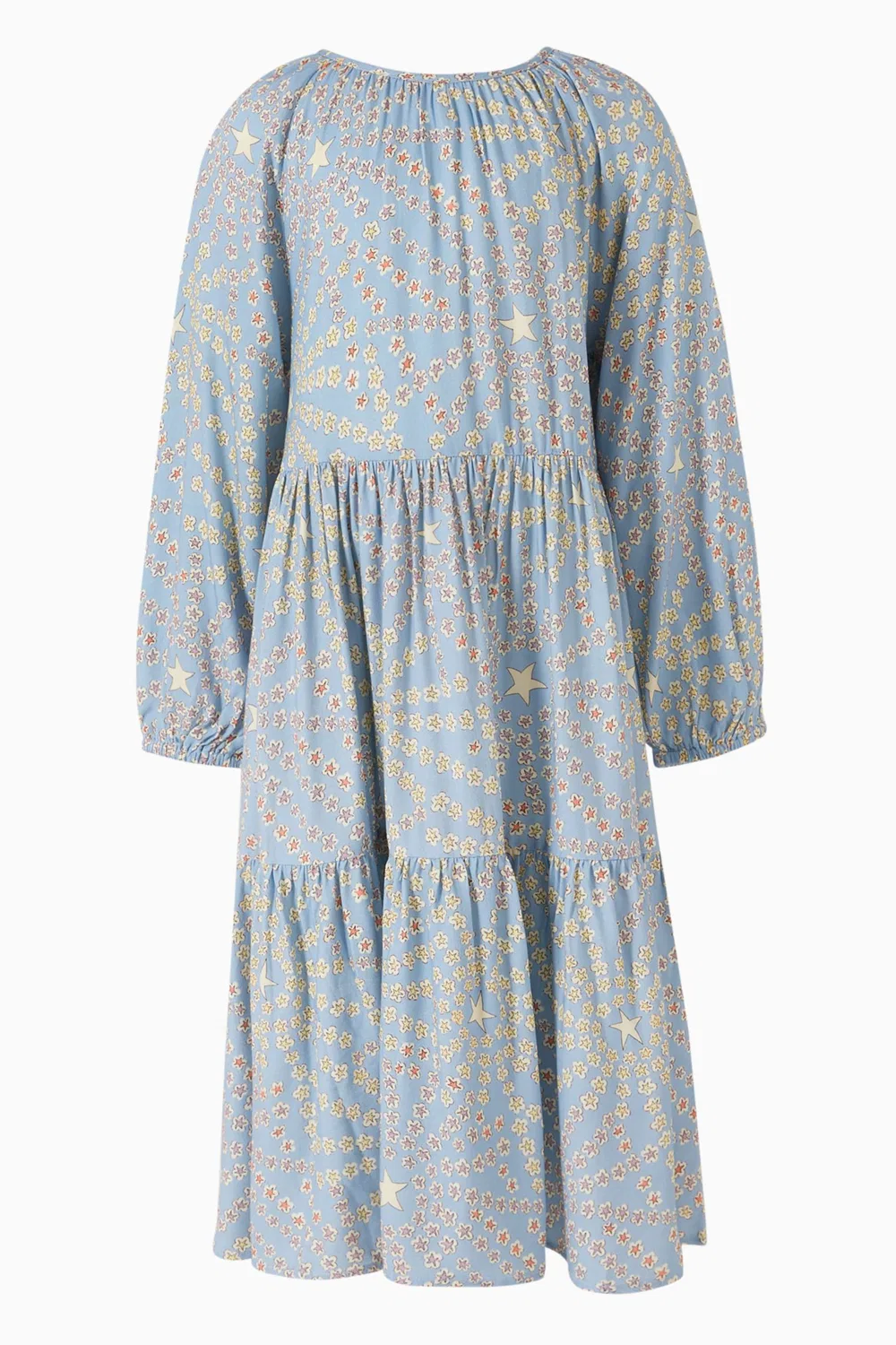Платье с принтом Cartwheel Motif Stella McCartney