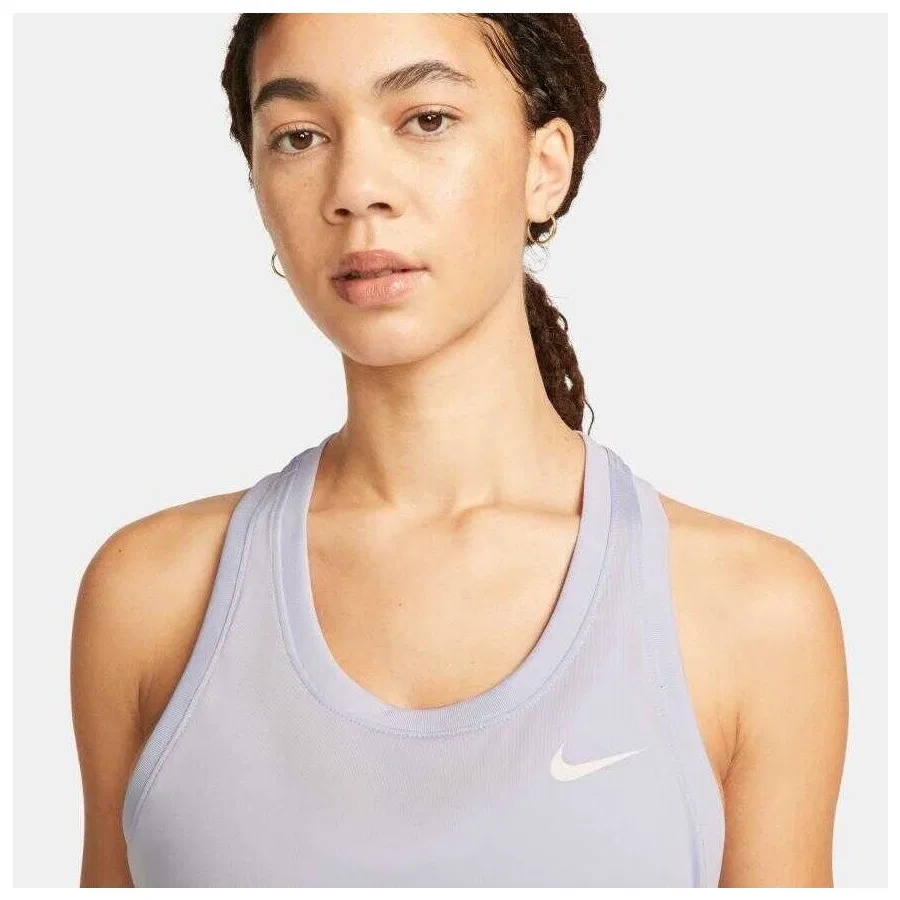 Спортивный топ без рукавов с принтом Dri Fit Tank Racer Nike, Фиолетовый — фото 3