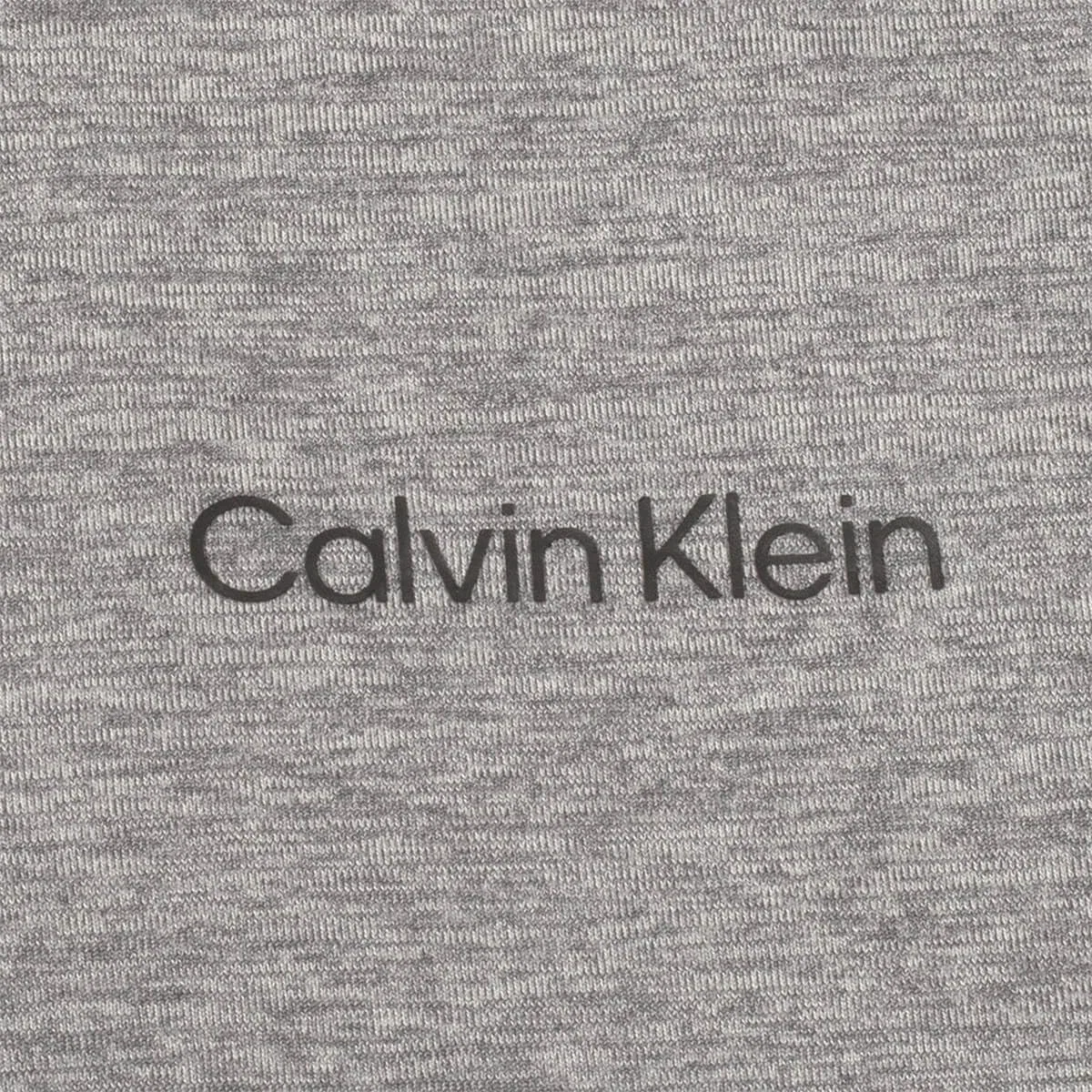 Мужской свитер с полузастежкой-молнией Newport Calvin Klein, Silver Marl — фото 4