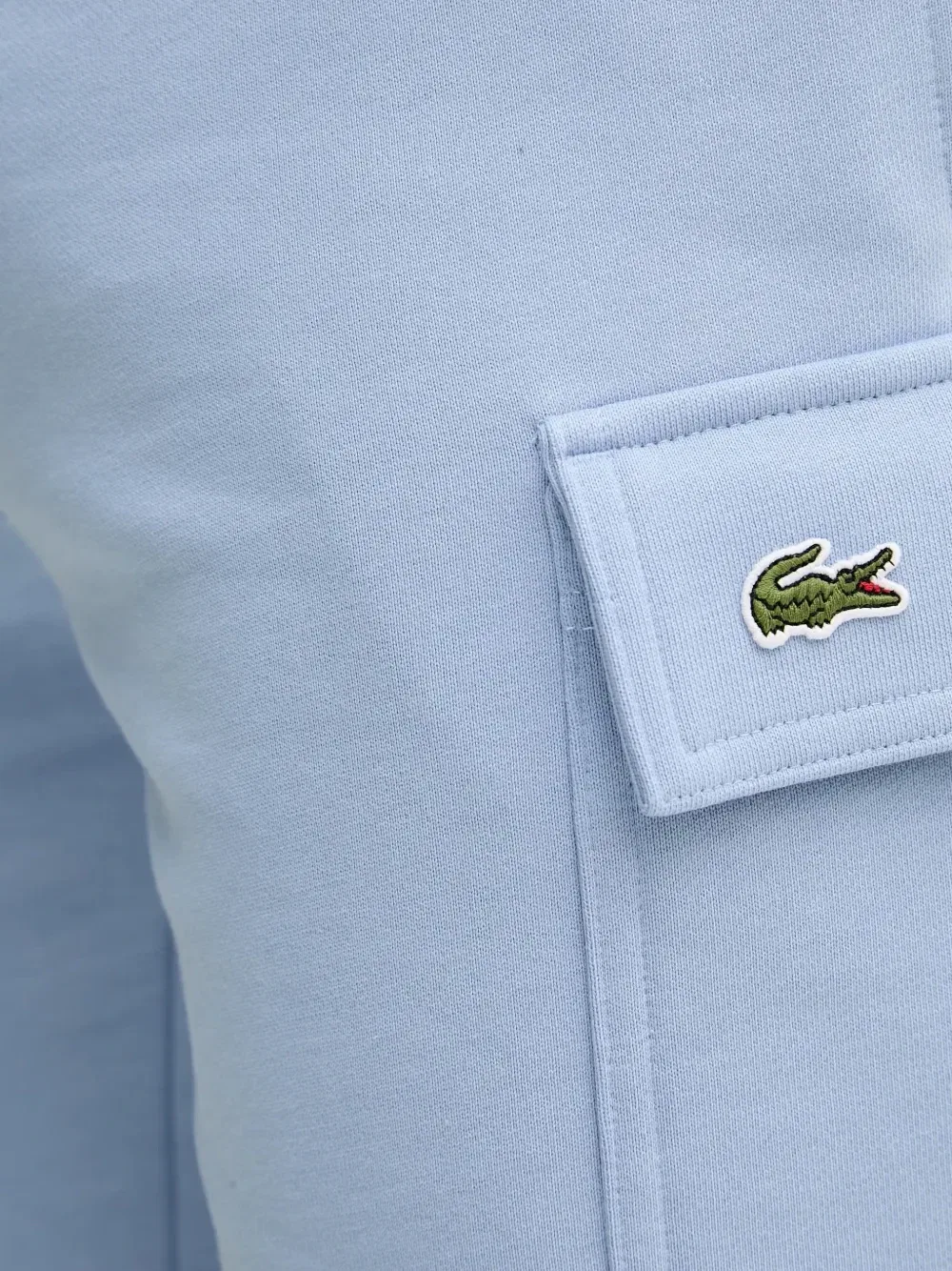 Шорты-карго с нашивкой-логотипом Lacoste, синий — фото 4