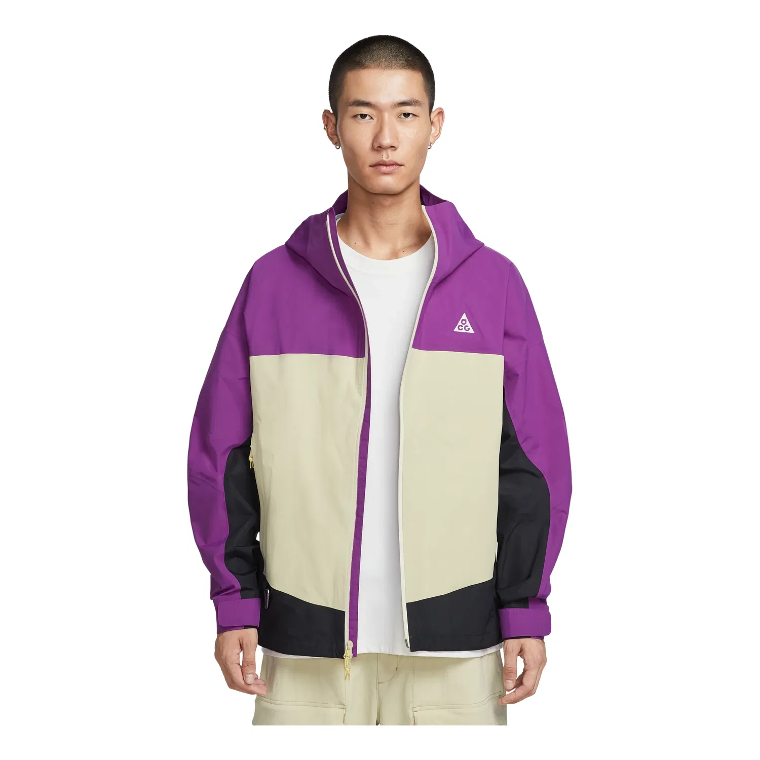 Мужская куртка ACG Morpho Storm-FIT ADV Rain Jacket Asia Sizing 'Purple Beige' Nike, Purple/Beige
