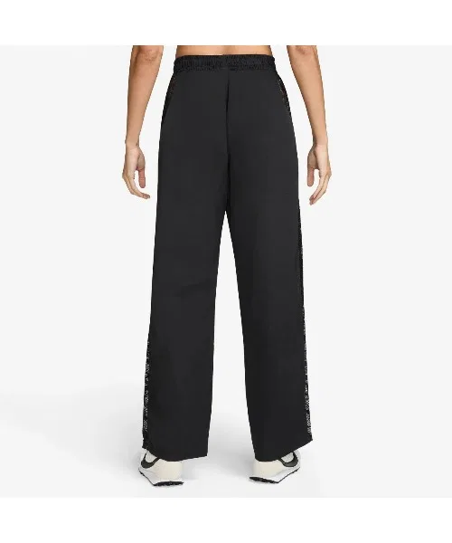 Женские спортивные штаны свободного кроя с кружевным принтом Mid-Rise NIKE, Brown — фото 2