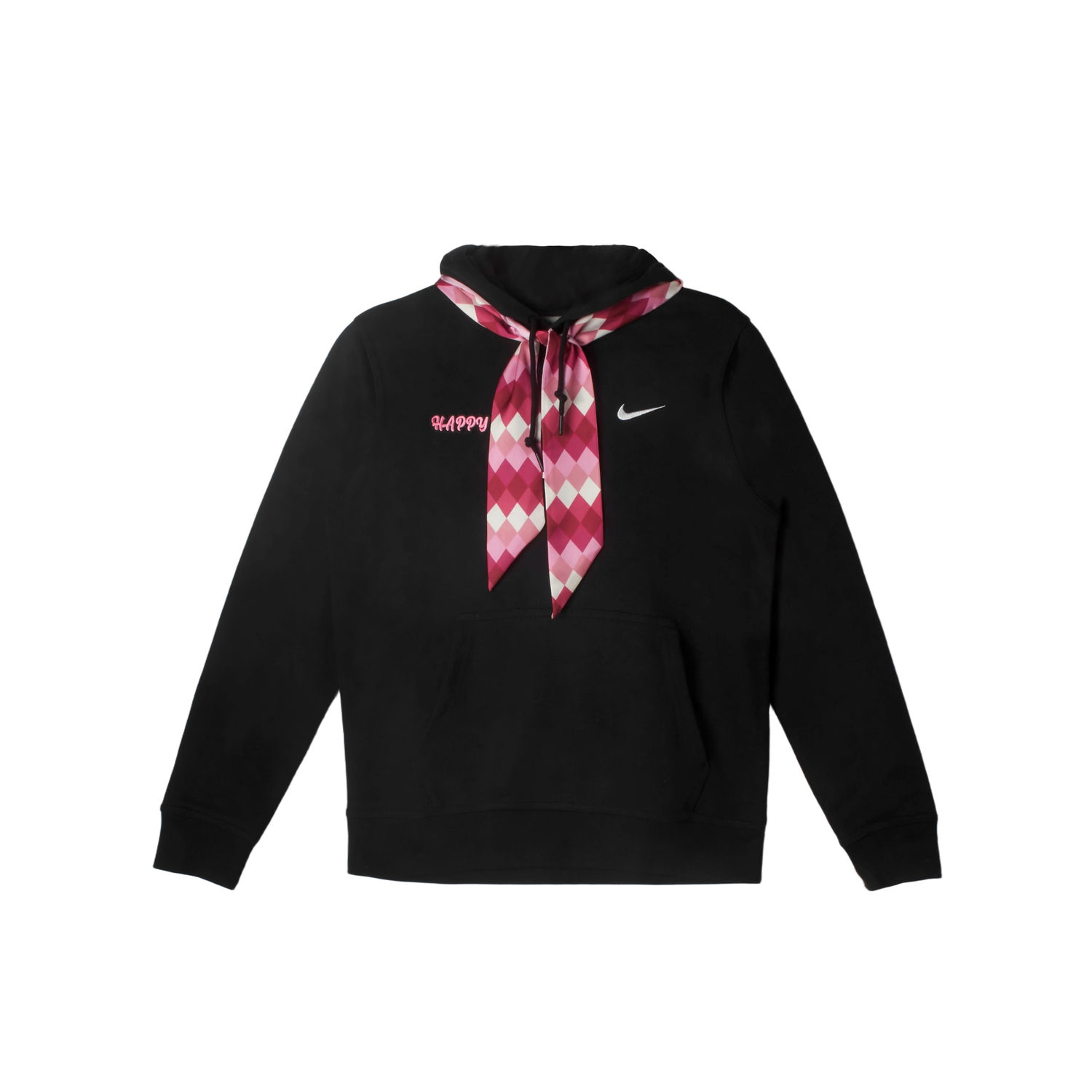 

Nike Мужская толстовка Club с капюшоном, черная, средней толщины