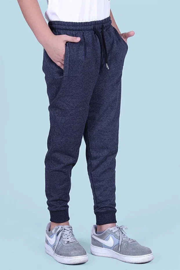 Детские спортивные штаны для мальчиков с двойными карманами Panio Kids, Smoke Grey — фото 2