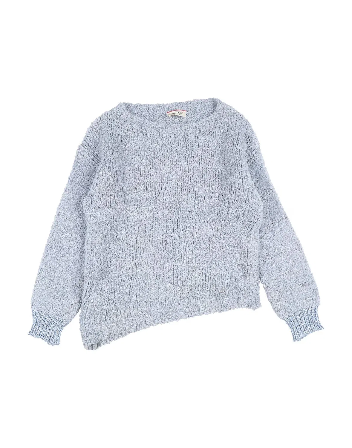 Свитер с логотипом Pinko Up, светло-голубой