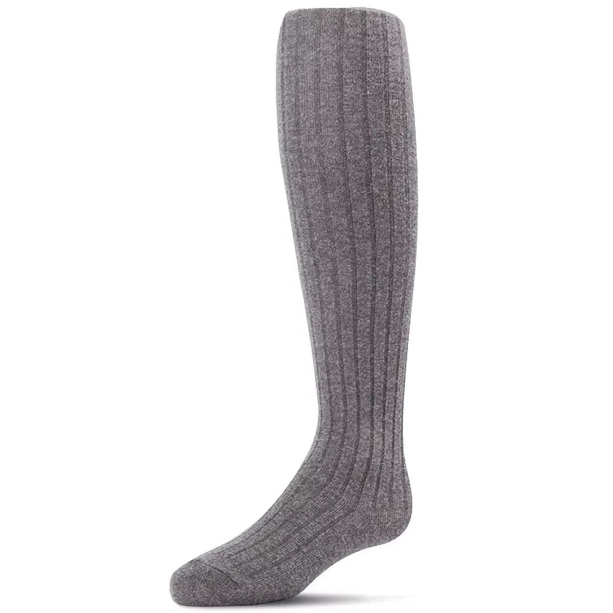 Детские колготки с рубчиком Memoi Legwear, Lt Gray Heather